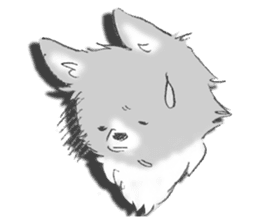 Almost Pomeranian Kotaro sticker #7602888