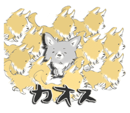 Almost Pomeranian Kotaro sticker #7602899