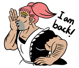 Cute Uncle maid sticker #7603001