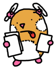 Stationery Hamster sticker #7603021