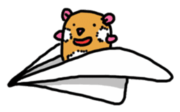 Stationery Hamster sticker #7603025