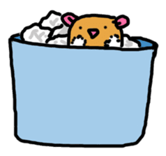 Stationery Hamster sticker #7603033