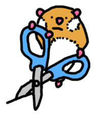 Stationery Hamster sticker #7603044