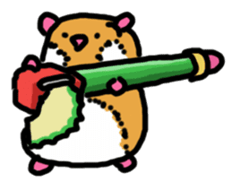 Stationery Hamster sticker #7603047