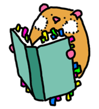 Stationery Hamster sticker #7603054