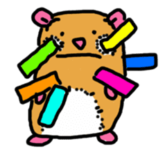 Stationery Hamster sticker #7603055