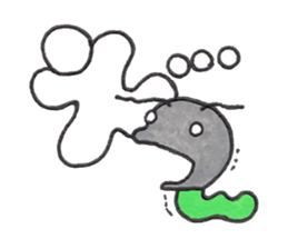 Naughty Caterpillar GOROTAN sticker #7603470