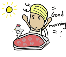 Daily life of DoDo&MiMi (English) sticker #7603540