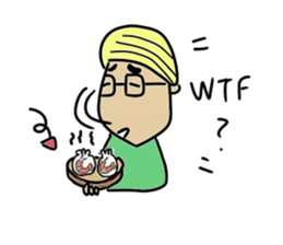 Daily life of DoDo&MiMi (English) sticker #7603541