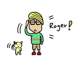 Daily life of DoDo&MiMi (English) sticker #7603549