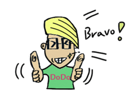 Daily life of DoDo&MiMi (English) sticker #7603550