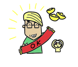 Daily life of DoDo&MiMi (English) sticker #7603551