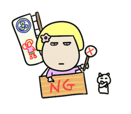 Daily life of DoDo&MiMi (English) sticker #7603552