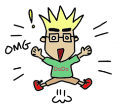 Daily life of DoDo&MiMi (English) sticker #7603556