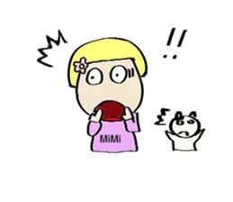 Daily life of DoDo&MiMi (English) sticker #7603558