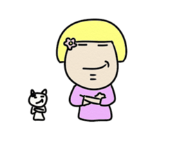 Daily life of DoDo&MiMi (English) sticker #7603560