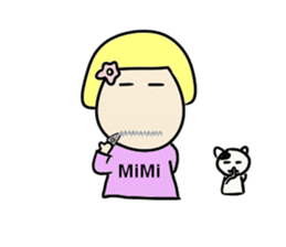 Daily life of DoDo&MiMi (English) sticker #7603561