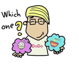 Daily life of DoDo&MiMi (English) sticker #7603567