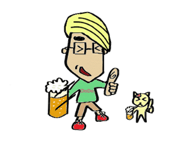 Daily life of DoDo&MiMi (English) sticker #7603575