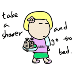 Daily life of DoDo&MiMi (English) sticker #7603576
