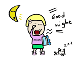 Daily life of DoDo&MiMi (English) sticker #7603578