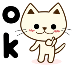 Cat sticker of the usual times errand sticker #7603592