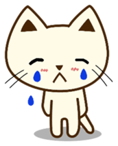 Cat sticker of the usual times errand sticker #7603609