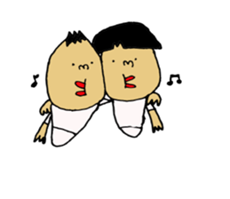 mama papa Sticker sticker #7603894