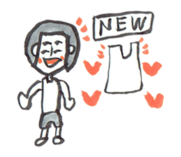 People cheerful sticker #7604474