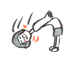 People cheerful sticker #7604478