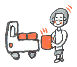 People cheerful sticker #7604484