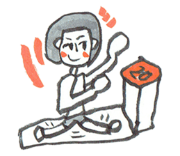 People cheerful sticker #7604492