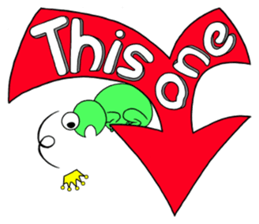 English speaking Froggie 3 sticker #7605269