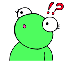 English speaking Froggie 3 sticker #7605288