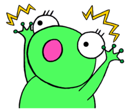 English speaking Froggie 3 sticker #7605289