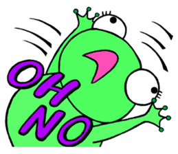 English speaking Froggie 3 sticker #7605290
