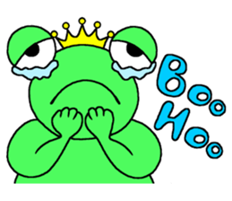 English speaking Froggie 3 sticker #7605292