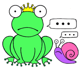 English speaking Froggie 3 sticker #7605293