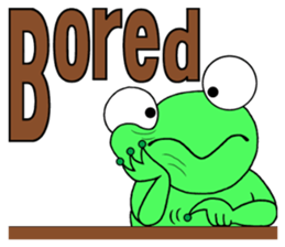English speaking Froggie 3 sticker #7605294