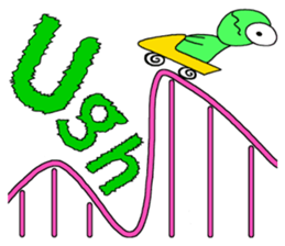 English speaking Froggie 3 sticker #7605295