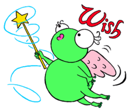 English speaking Froggie 3 sticker #7605296