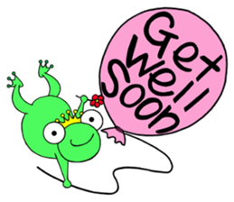 English speaking Froggie 3 sticker #7605297