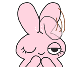 Rabbit Princess sticker #7605572