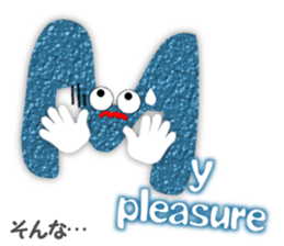 Talkative the alphabet2 sticker #7605675