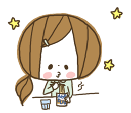 Cute! Housewife stickers2 sticker #7605706