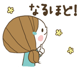 Cute! Housewife stickers2 sticker #7605726