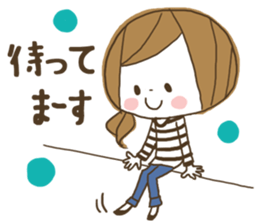 Cute! Housewife stickers2 sticker #7605735