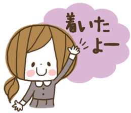 Cute! Housewife stickers2 sticker #7605736