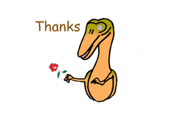 Dinosaur Heaven sticker #7606142