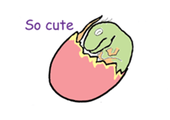 Dinosaur Heaven sticker #7606149